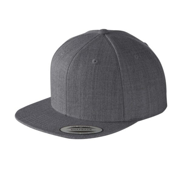 Sport-Tek Yupoong Flat Bill Snapback Cap