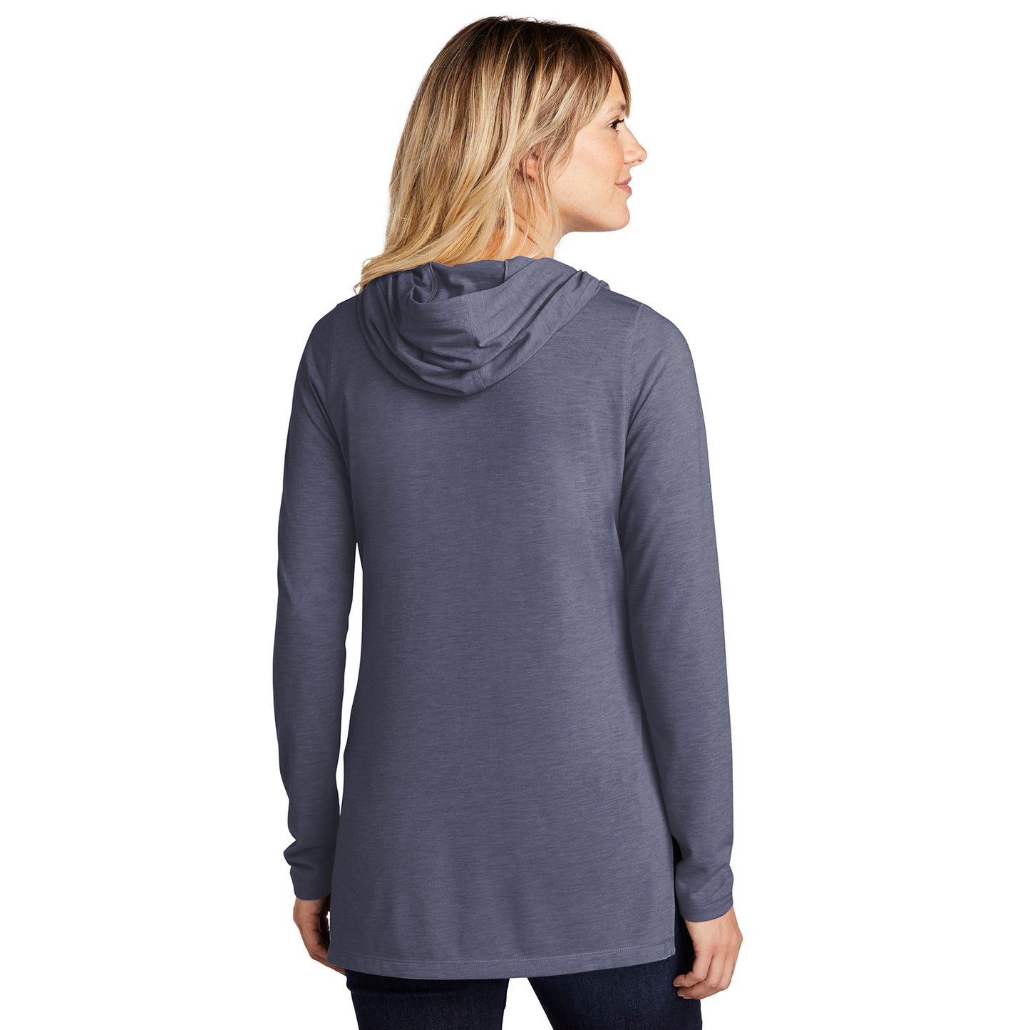 Sport-Tek Women's PosiCharge Tri-Blend Wicking Long Sleeve Hoodie