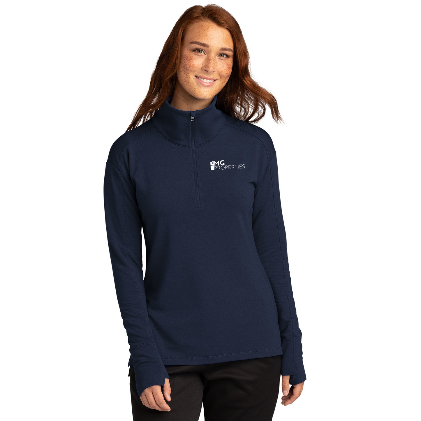 Sport-Tek Women's Sport-Wick Flex Fleece 1/4-Zip